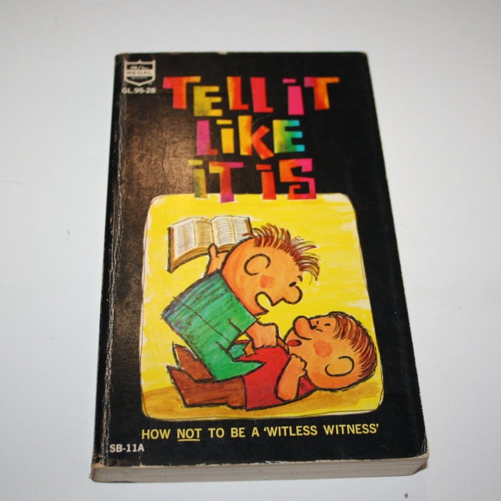 ⚖️ Tell It Like It Is · 1969 Vintage Paperback  (b.i.)